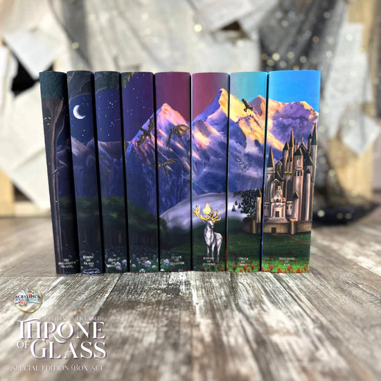 MEGA SALE: TOG X TERRASEN by Sarah J. Maas - Throne of Glass Special Edition Box Set - SHIPS BY THE END OF AUGUST