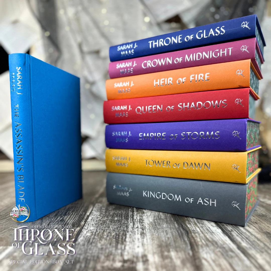 BUNDLE: TOG LEGACY (ALL INCLUSIVE PACKAGE) and TOG X TERRASEN by Sarah J. Maas - Throne of Glass Special Edition Box Set - SHIPS BY THE END OF AUGUST