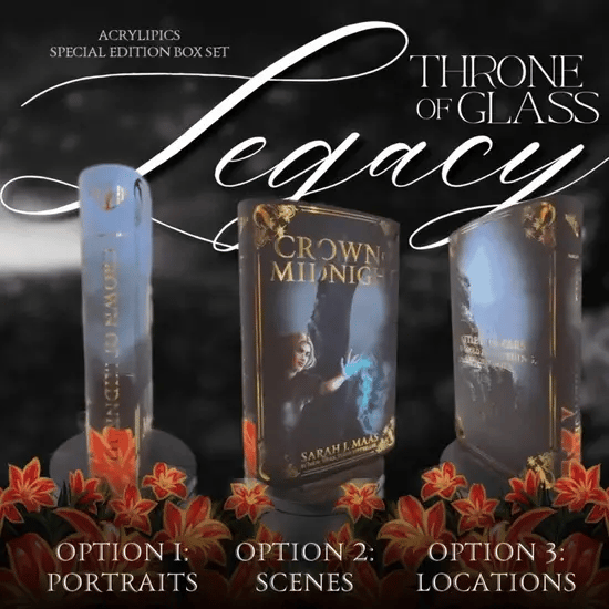 TOG LEGACY (ALL INCLUSIVE PACKAGE) by Sarah J. Maas - Throne of Glass Special Edition Box Set - SHIPS BY THE END OF AUGUST