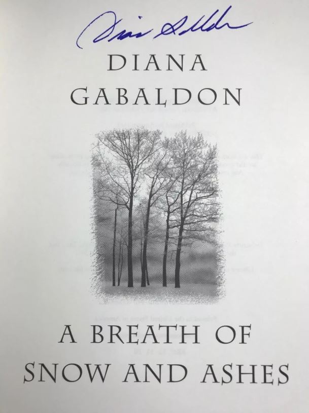 Outlander DIANA GABALDON ALL SIGNED Brand New Series 10 Volume Set Hardbacks
