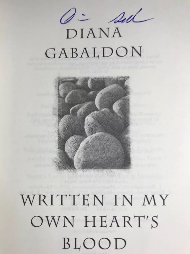 Outlander DIANA GABALDON ALL SIGNED Brand New Series 10 Volume Set Hardbacks