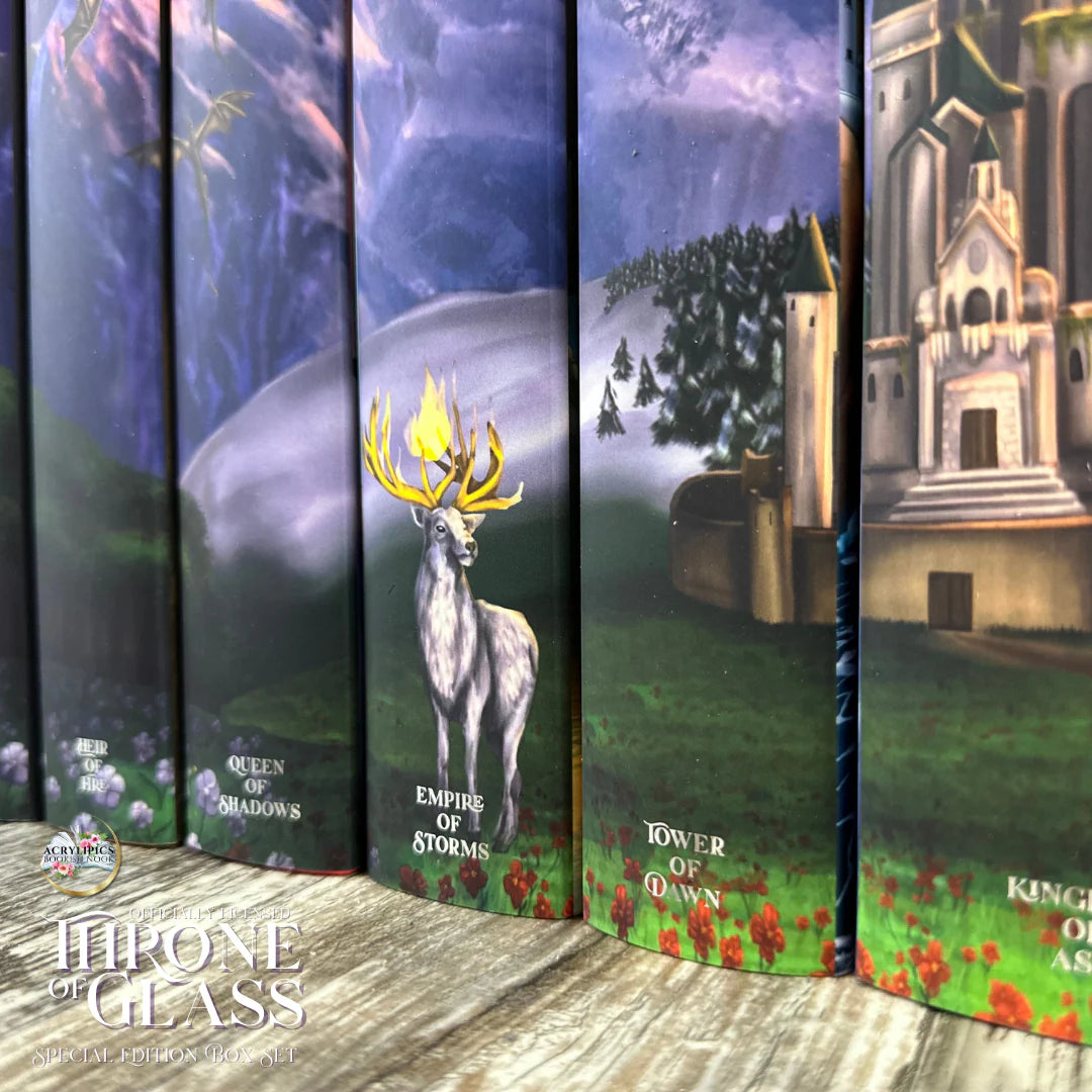 MEGA SALE: TOG X TERRASEN by Sarah J. Maas - Throne of Glass Special Edition Box Set - SHIPS BY THE END OF AUGUST