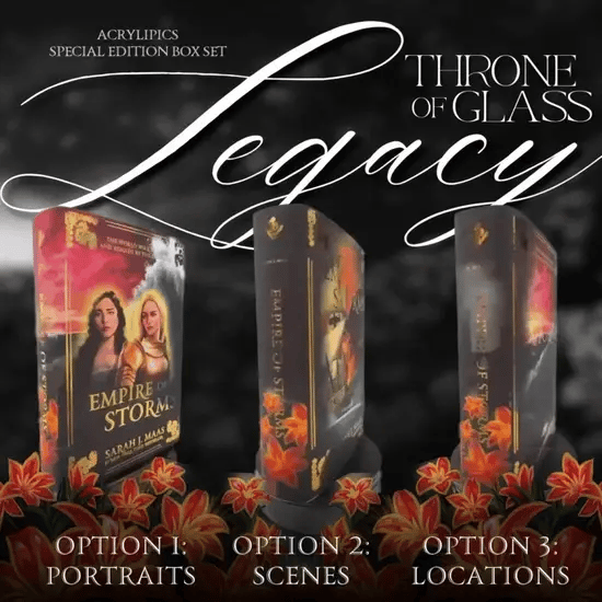 TOG LEGACY (ALL INCLUSIVE PACKAGE) by Sarah J. Maas - Throne of Glass Special Edition Box Set - SHIPS BY THE END OF AUGUST