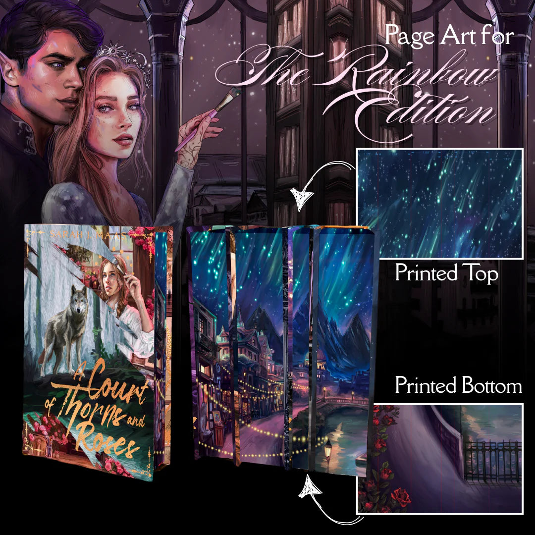 MEGA SALE: Rainbow ACOTAR Special Edition Book Box Set - Bundle #1 (No Overlays) - SHIPS BY THE END OF AUGUST