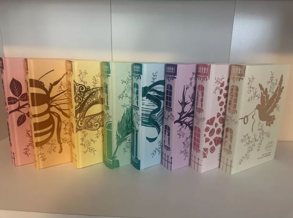 Illumicrate Bridgerton Original Full Set Book One Signed By Julia Quinn