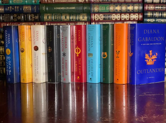 Outlander DIANA GABALDON ALL SIGNED Brand New Series 10 Volume Set Hardbacks