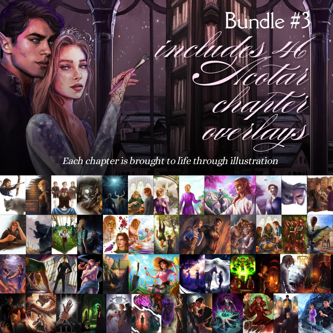 MEGA SALE: Rainbow ACOTAR Special Edition Book Box Set - Bundle #1 (No Overlays) - SHIPS BY THE END OF AUGUST