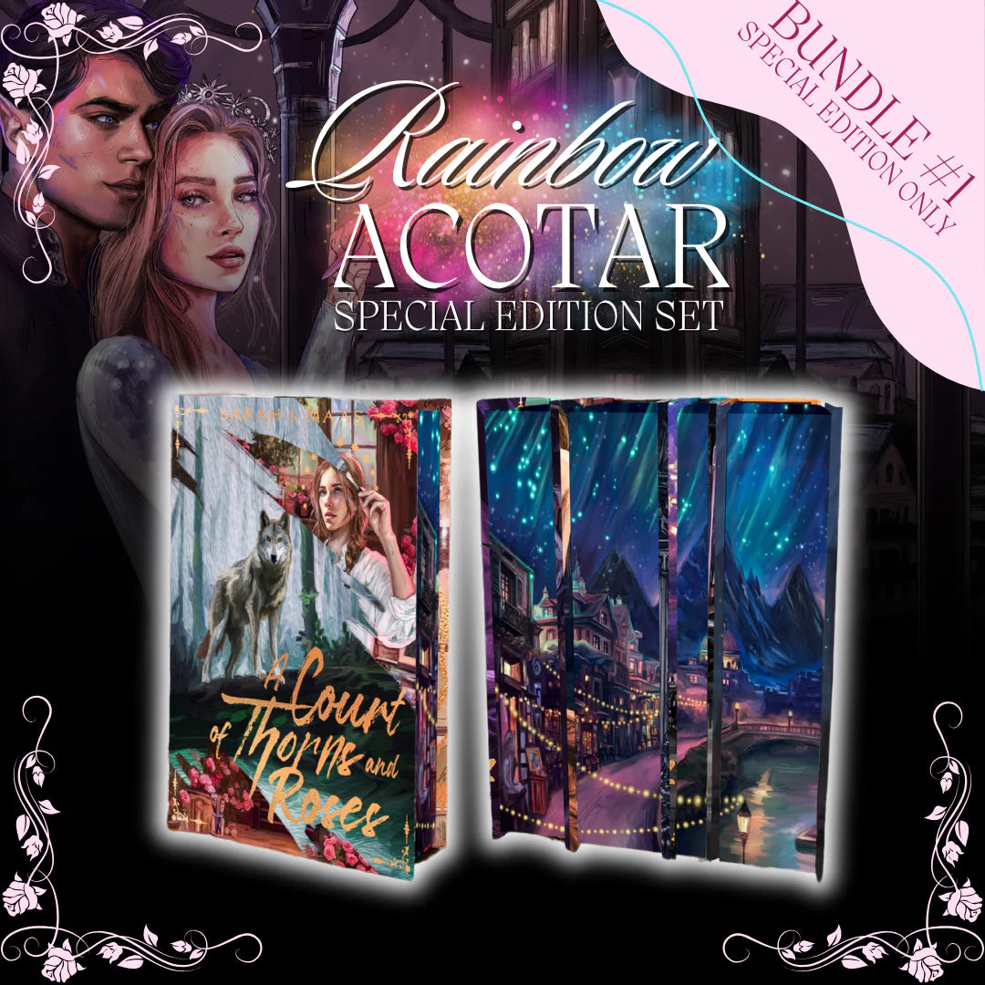 MEGA SALE: Rainbow ACOTAR Special Edition Book Box Set - Bundle #1 (No Overlays) - SHIPS BY THE END OF AUGUST