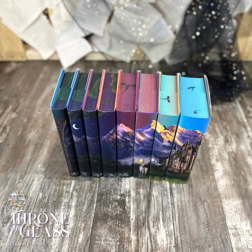 Throne of Glass Series by Sarah J. Maas - Throne of Glass, TOG Books, TOG Merch | Officially Licensed by Sarah J. Maas