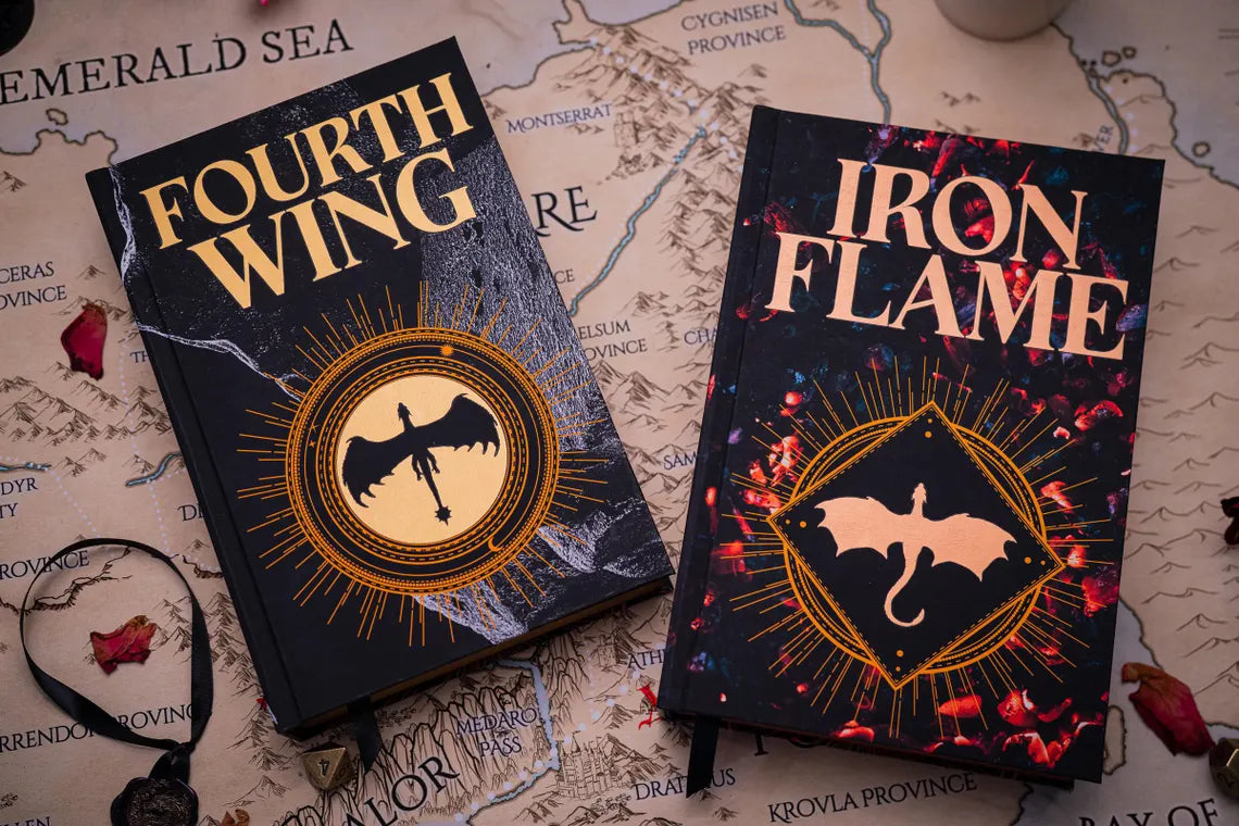 The Empyrean: Fourth Wing, Iron Flame & Onyx Storm Special Edition Rebind Set