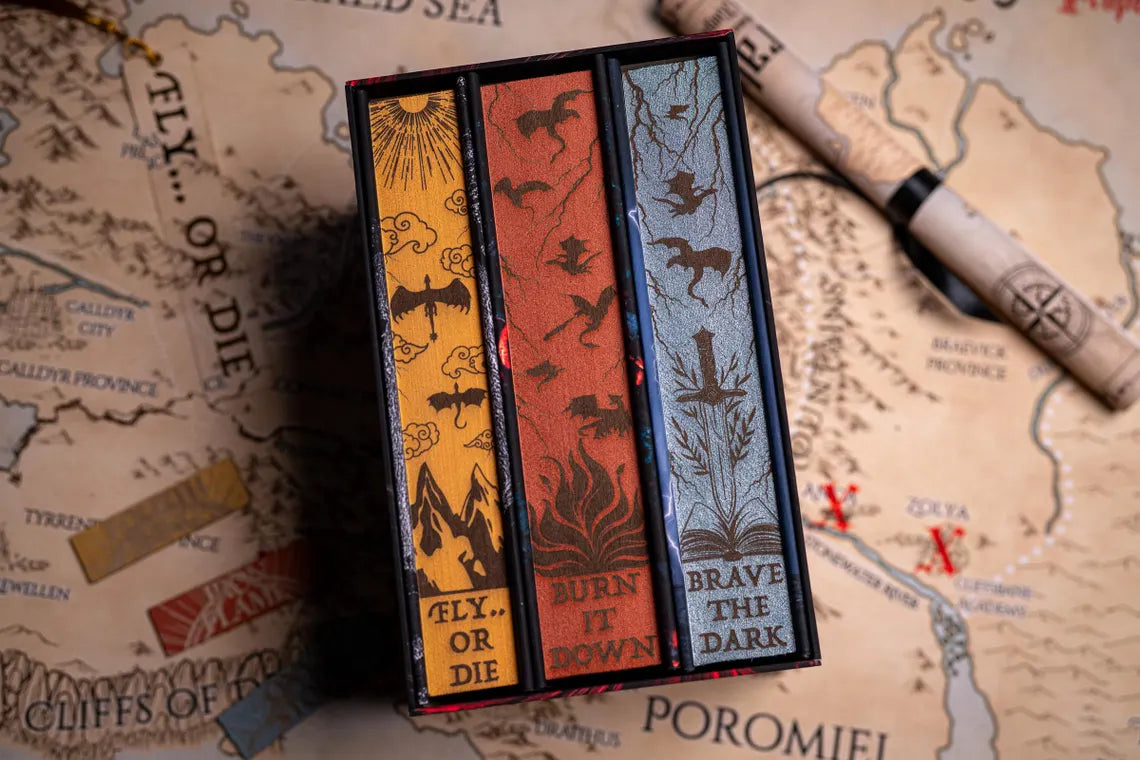 The Empyrean: Fourth Wing, Iron Flame & Onyx Storm Special Edition Rebind Set