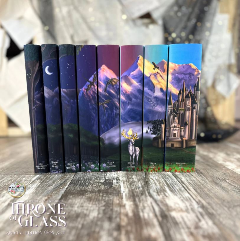 Throne of Glass Series by Sarah J. Maas - Throne of Glass, TOG Books, TOG Merch | Officially Licensed by Sarah J. Maas